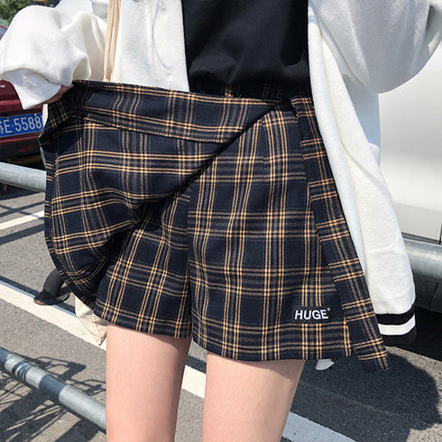 A-line skirt skirt shorts - ROUTINE FASHION